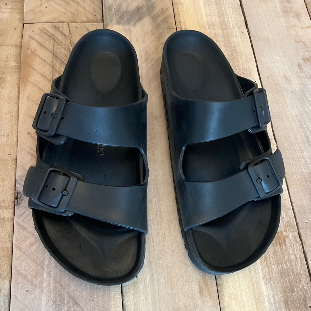 Birkenstock Black Men's Arizona EVA Sandals Size 41